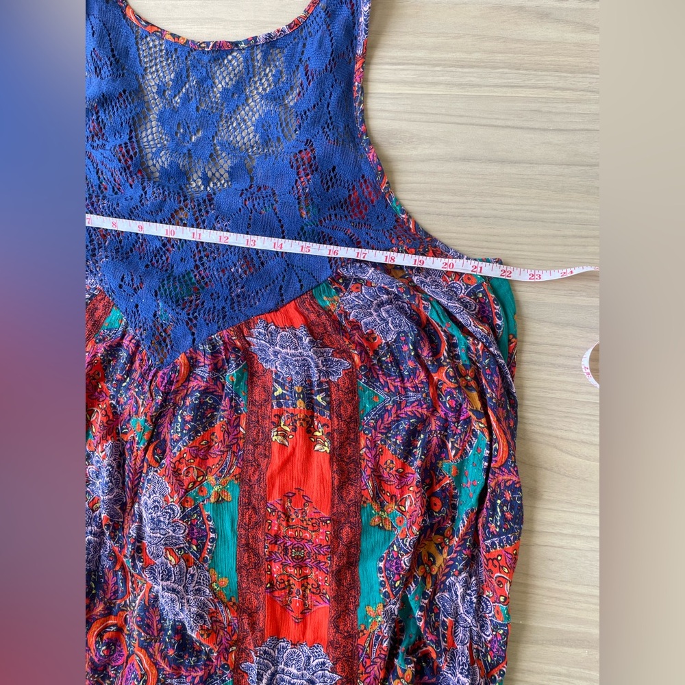 Free People Multicolored Patterned Fabric - Picture 6 of 11